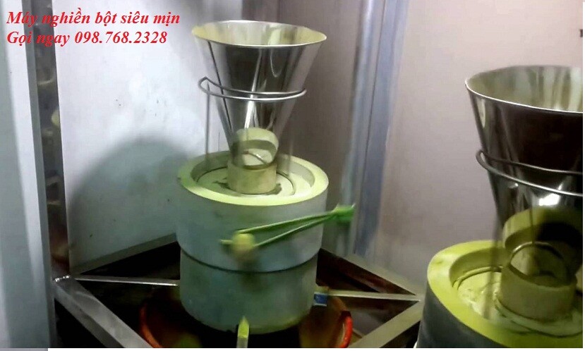Máy nghiền bột trà xanh siêu mịn