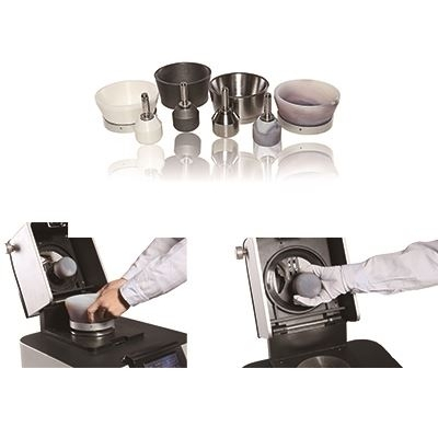 Máy nghiền chày cối mã não cho Lab vật liệu