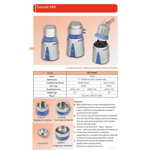 Máy nghiền mẫu phân tích