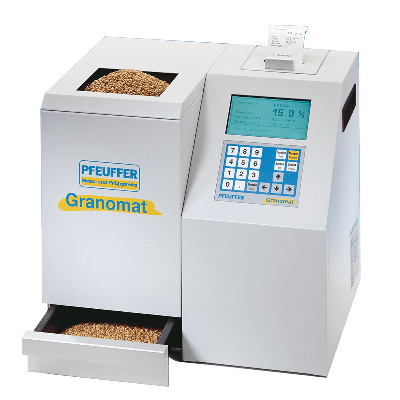 Máy phân tích độ ẩm và khối lượng riêng trong ngũ cốc, model: Granomat, Hãng: Pfeuffer / Đức