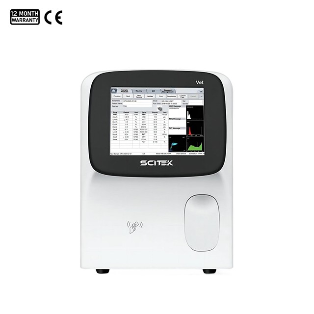 Máy phân tích huyết học thú y tự động 5 phần - HA-6560VET