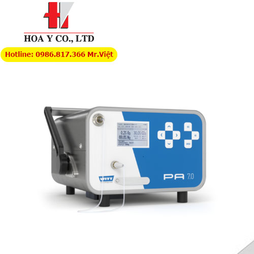 Máy phân tích khí O2, CO2 hay O2/CO2 Gas Analyser PA 7.0