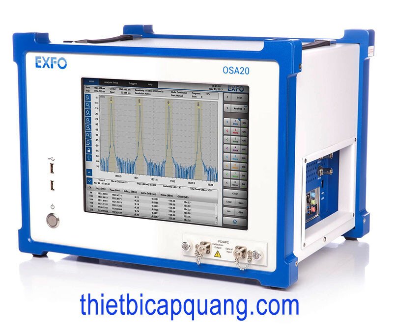 Máy phân tích quang phổ EXFO OSA20 giá tốt