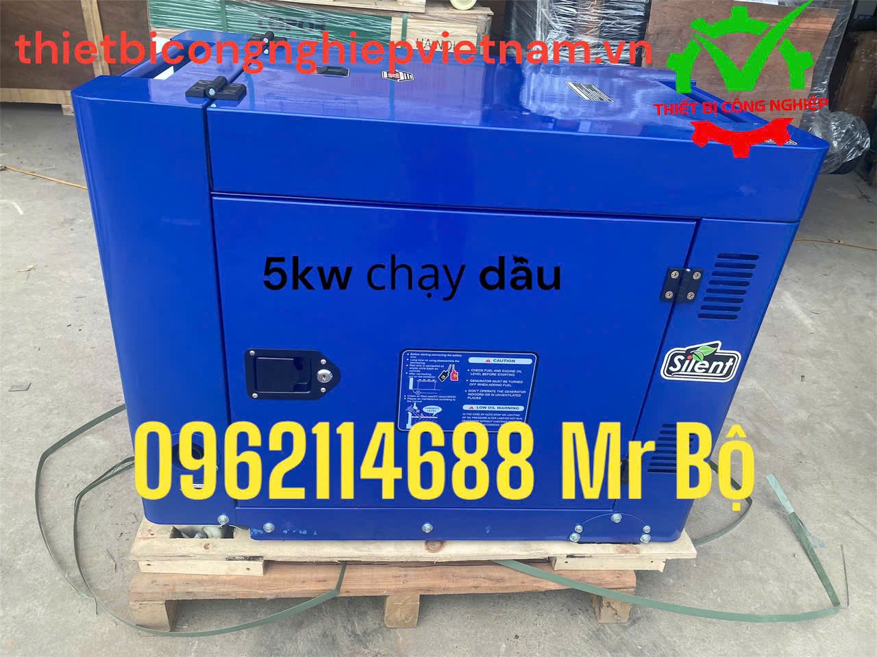 MÁY PHÁT ĐIỆN 5KW CHẠY DẦU