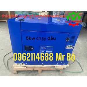 MÁY PHÁT ĐIỆN 5KW CHẠY DẦU