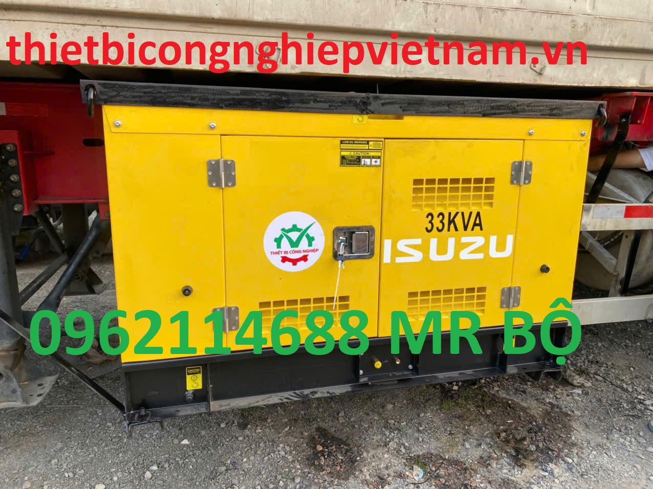 MÁY PHÁT ĐIỆN ISUZU 33KVA