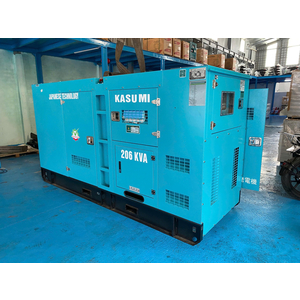 MÁY PHÁT ĐIỆN KASUMI 206KVA CÓ VỎ TIÊU ÂM CÓ ATS