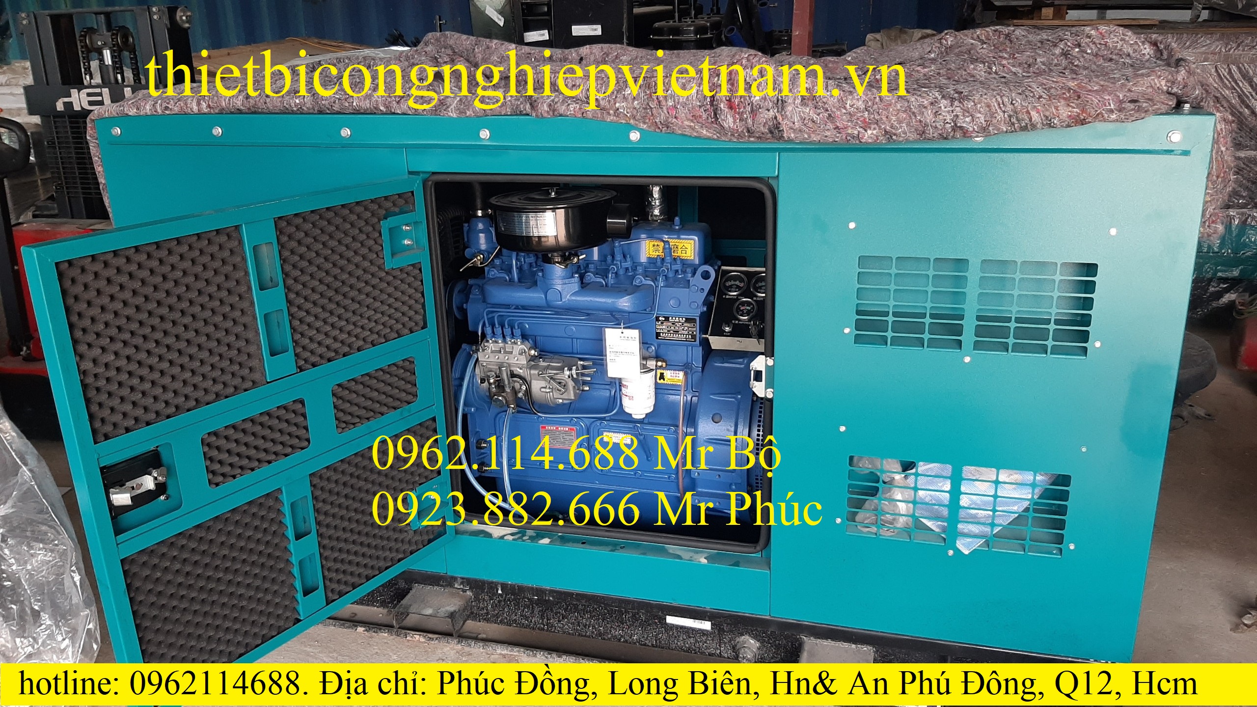 MÁY PHÁT ĐIỆN KASUMI 30KW CÓ VỎ TIÊU ÂM