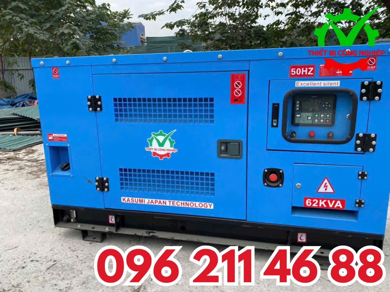 ⚡ MÁY PHÁT ĐIỆN KASUMI 50KW ATS TỰ ĐỘNG – GIẢI PHÁP ĐIỆN ỔN ĐỊNH, YÊN TÂM LÂU DÀI
