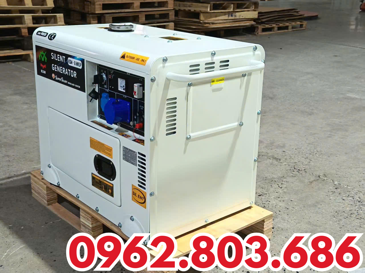 ⚡ MÁY PHÁT ĐIỆN KASUMI 6KW – 8KW | 1 PHA 220V ⚡