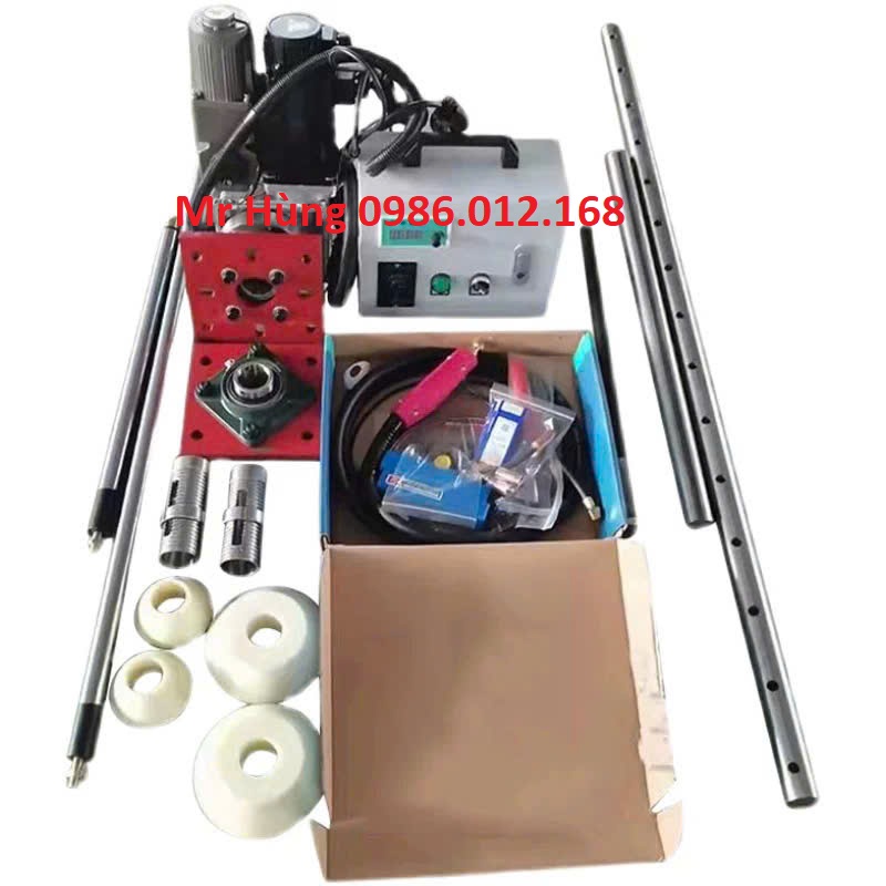 Máy phóng lỗ hàn đắp trục 45