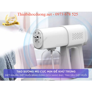 Máy phun, xịt khử khuẩn 99.8% tích hợp tia UV K5, cầm tay tích hợp pin sạc