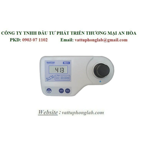 MÁY QUANG PHỔ ĐO CHLORINE TỰ DO VÀ CHLORINE TỔNG ĐIỆN TỬ (KHOẢNG ĐO CAO) MODEL:Mi413