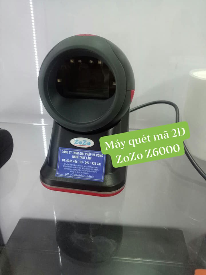Máy quét mã vạch đa tia 2D ZoZo Z6000