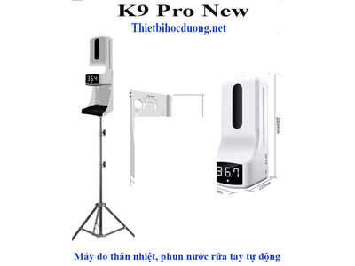 Máy khử khuẩn và đo thân nhiệt tự động K9 Pro