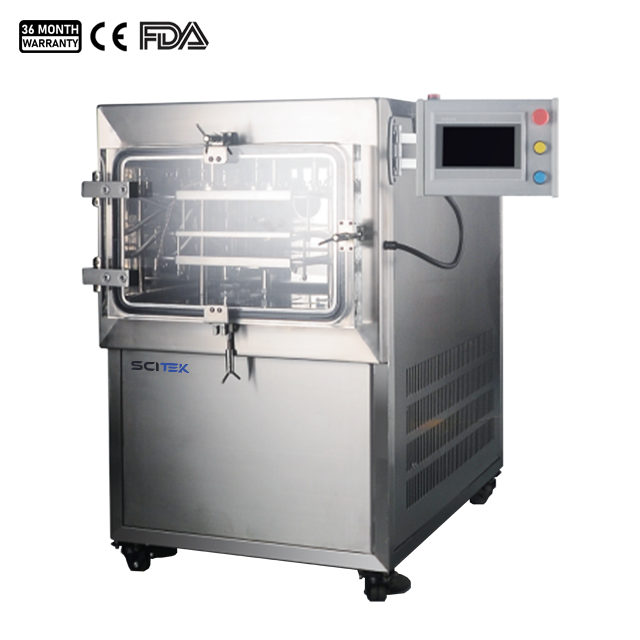 Máy sấy đông khô thí điểm, nhiệt độ bẫy lạnh -80℃. - FD-P4F; FD-P6F; FD-P10F