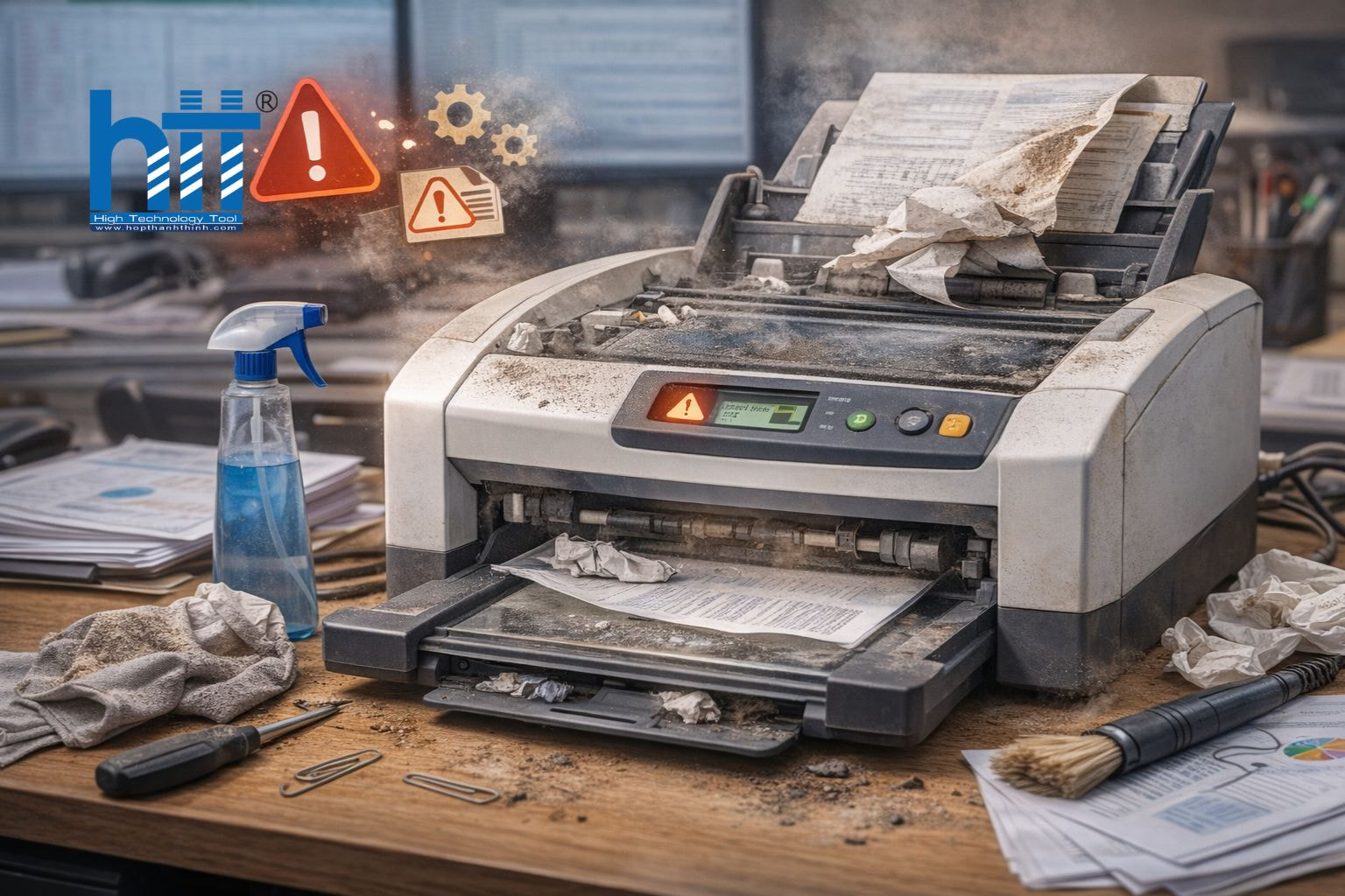 Máy Scan Văn Phòng Hoạt Động Chậm – Có Thể Do Thiết Bị Đã Lâu Chưa Bảo Trì