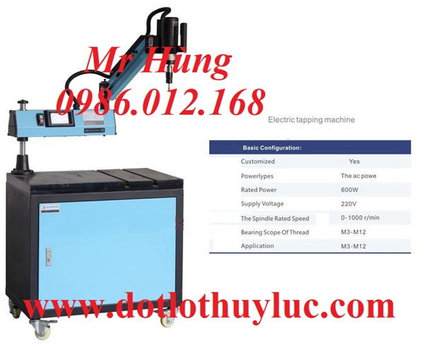 Máy ta rô điện dạng cần động cơ servo M3-M16
