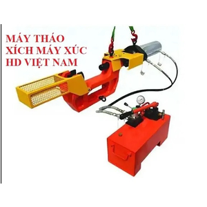 MÁY THÁO XÍCH MÁY XÚC DI ĐỘNG MÁY THÁO CHỐT XÍCH MÁY MÁY ÉP XÍCH HD VIỆT NAM