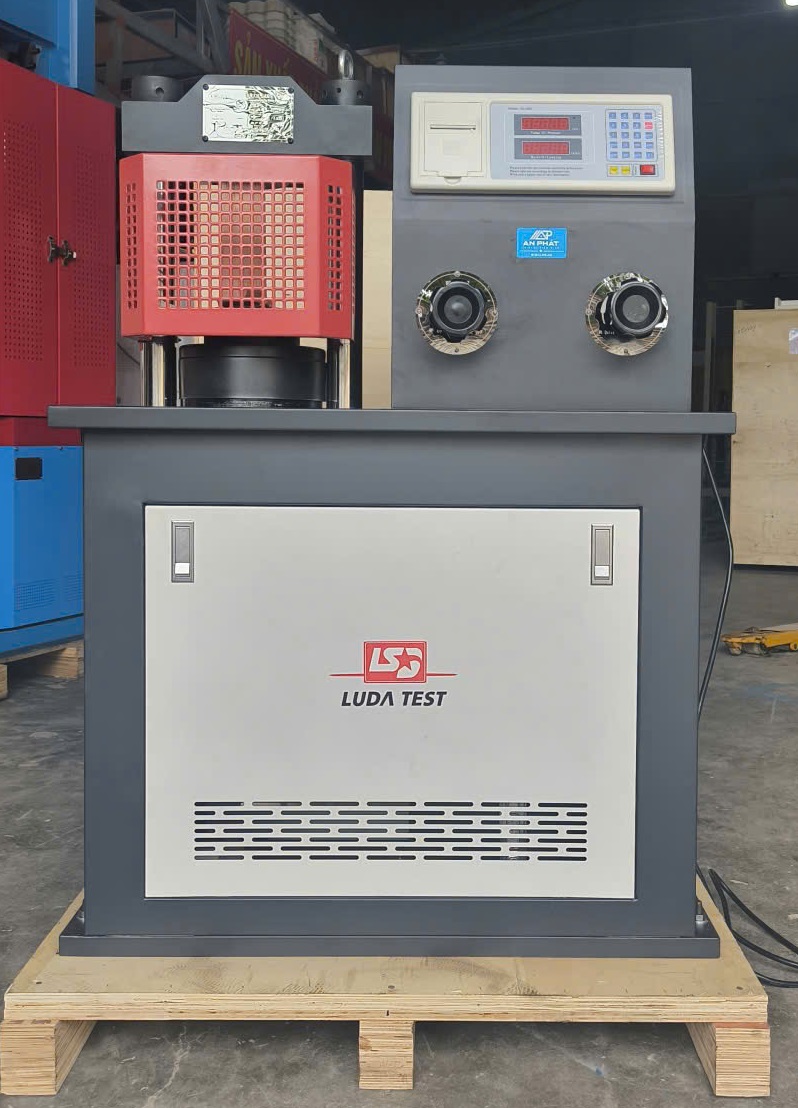 Máy thí nghiệm cường độ nén uốn vữa 300KN