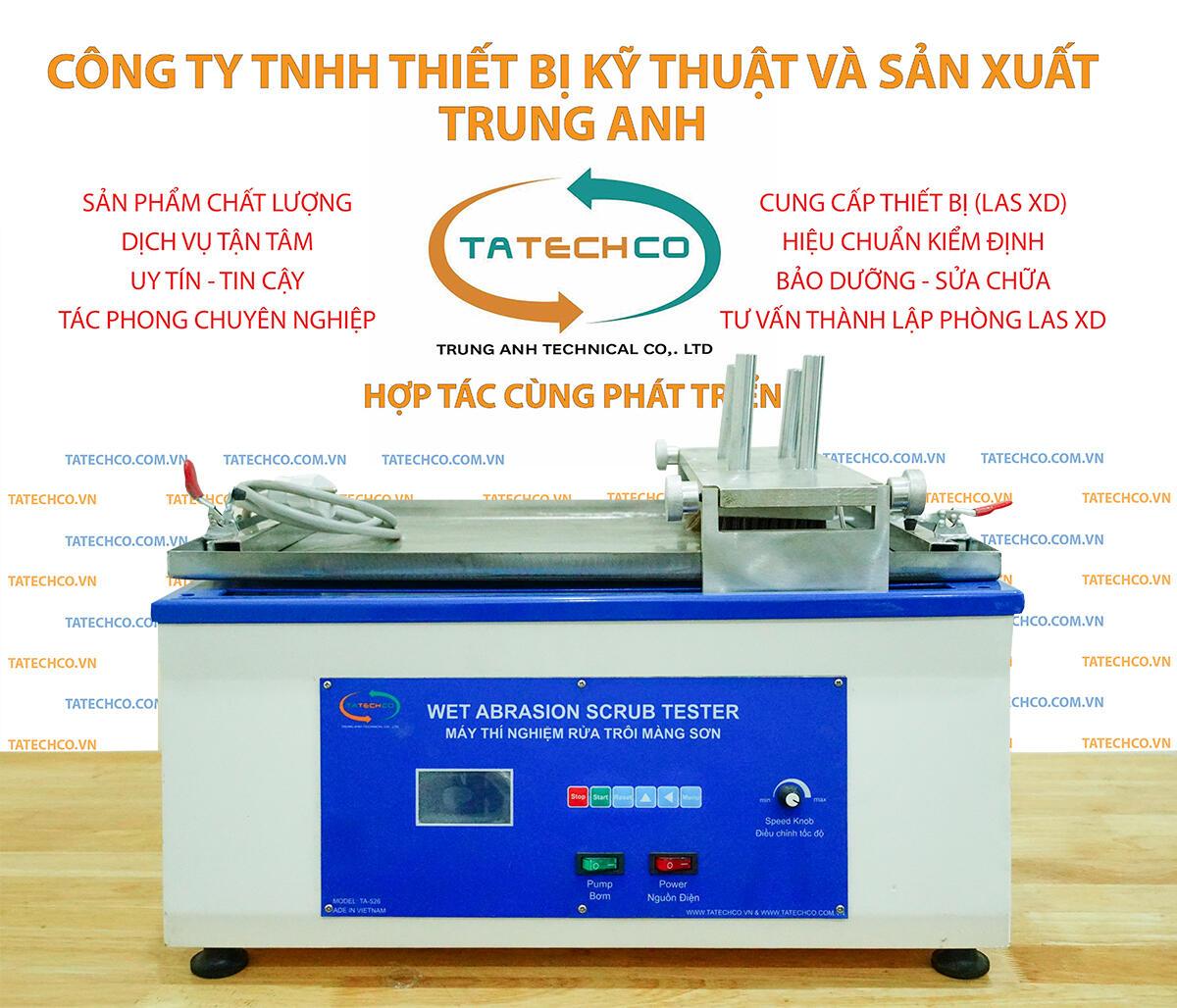 Máy thí nghiệm độ rửa trôi màng sơn - Máy rửa trôi màng sơn