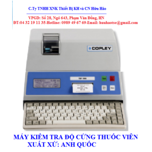 MÁY THỬ ĐỘ CỨNG THUỐC VIÊN TBF1000
