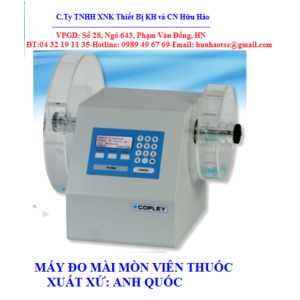 MÁY THỬ ĐỘ MÀI MÒN THUỐC VIÊN HÃNG COPLEY