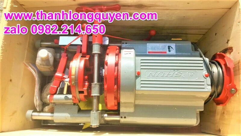 máy tiện ren ống lushun z1t-r2 21mm-60mm 1 đầu bò