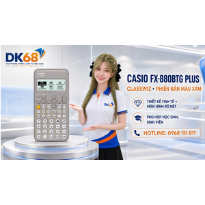 Máy tính casio FX -880BTG PLUS đủ mẫu