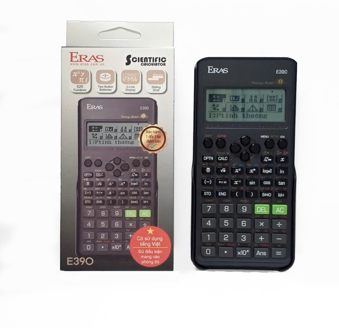 Máy Tính Khoa Học Eras E388 – E389 – E390