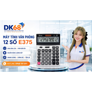 Máy tính văn phòng 12 số Eras E375