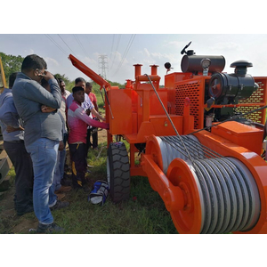 Máy tời cáp thủy lực BOYU TY90 (9TẤN)
