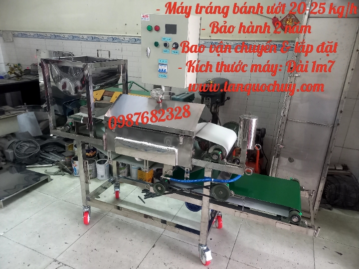 MÁY TRÁNG BÁNH ƯỚT, BÁNH CUỐN