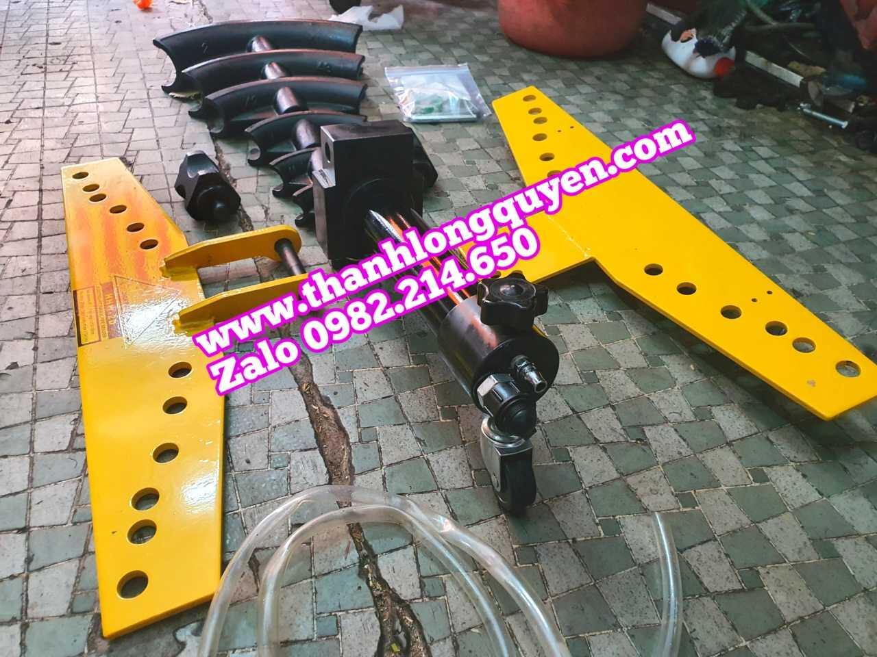 Máy uốn ống thủy lực điện hhw-2d 2 đường dầu 13 tấn