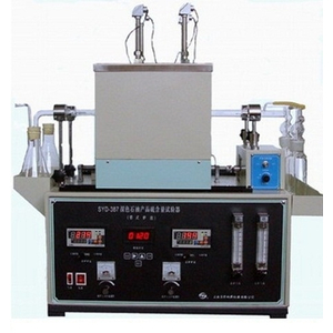 Máy xác định hàm lượng lưu huỳnh trong xăng dầu bằng phương pháp lò nung Changji SYD387