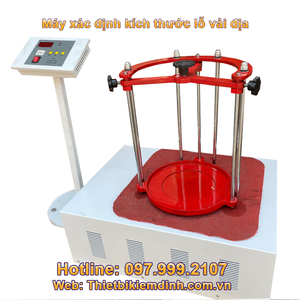 Máy xác định kích thước lỗ vải địa - Máy lắc sàng TCVN 8871-6:2011