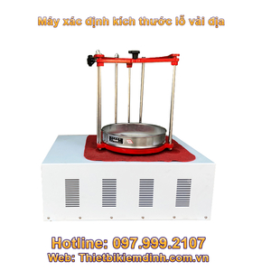 Máy xác định kích thước lỗ vải địa - Máy lắc sàng TCVN 8871-6:2011