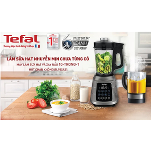 Máy xay sinh tố và làm sữa hạt đa năng Tefal UBB BL985A31 - 1300W - 2 cối