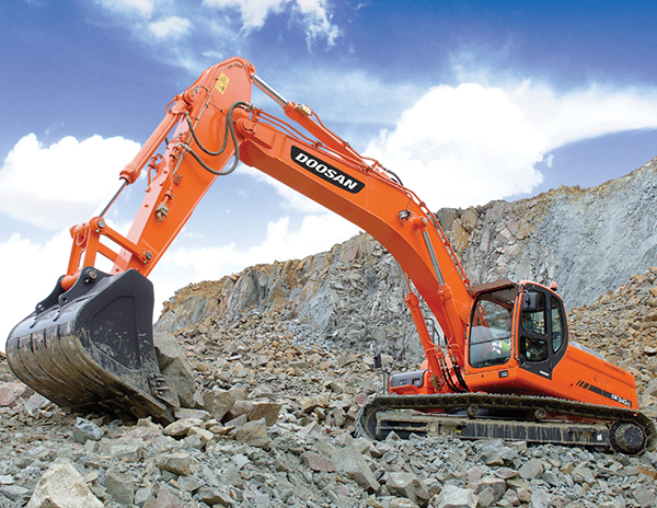 Máy xúc đào doosan bánh xích DX300LCA-7M