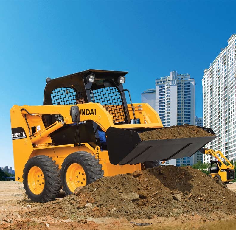 Máy xúc trượt Hyundai HL850-7A