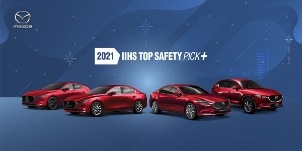 MAZDA ĐẠT THƯƠNG HIỆU XE AN TOÀN NHẤT 2021