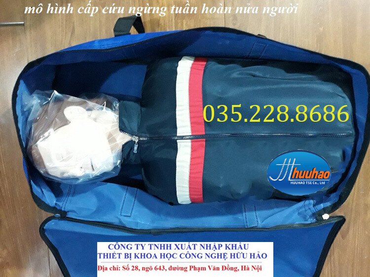 Mô hình cấp cứu ngừng tuần hoàn nửa người cơ bản