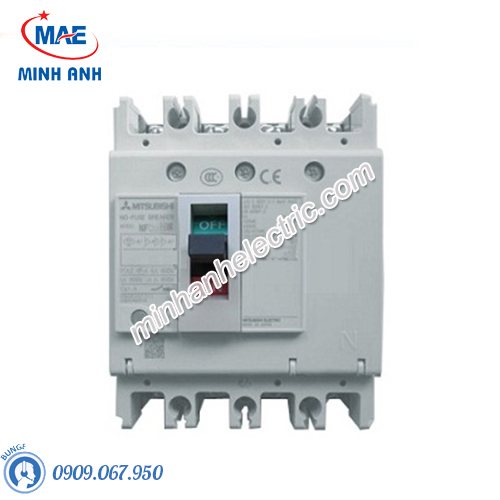 MCCB - Cầu Dao Tự Động Dạng Khối NF630-REW 3P 500A 125kA MITSUBISHI
