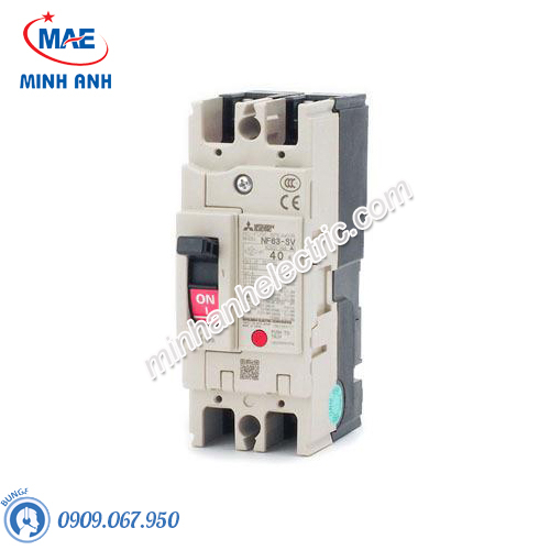 MCCB - Cầu Dao Tự Động NF32-SV 2P 5A 7.5kA MITSUBISHI