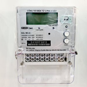 CÔNG TƠ ĐIỆN TỬ 3 PHA TRỰC TIẾP ME-43