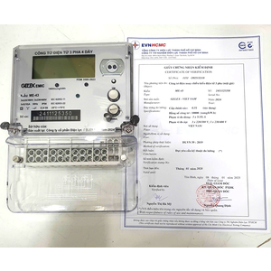 CÔNG TƠ ĐIỆN TỬ 3 PHA 1 GIÁ ME-43-5(10)A