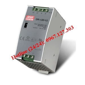 MEAN WELL DINRAIL DR-120-12, DR-120-24, DR-120-48