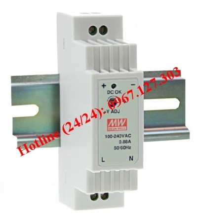 MEAN WELL DINRAIL DR-15-5, DR-15-12, DR-15-15, DR-15-24