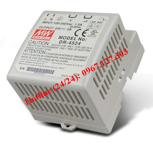 MEAN WELL DINRAIL DR-4505, DR-4512, DR-4515, DR-4524