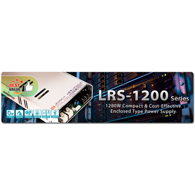 MEAN WELL LRS-1200 Series thay thế SE-1000 Series